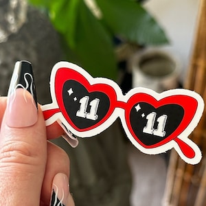 Angel Number Sticker 11:11, Make A Wish