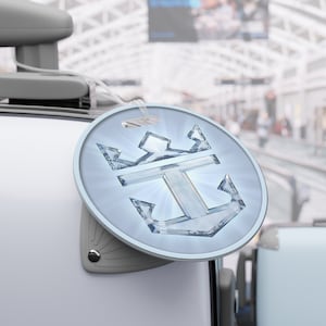 Crown and Anchor Diamond Member Luggage Tag