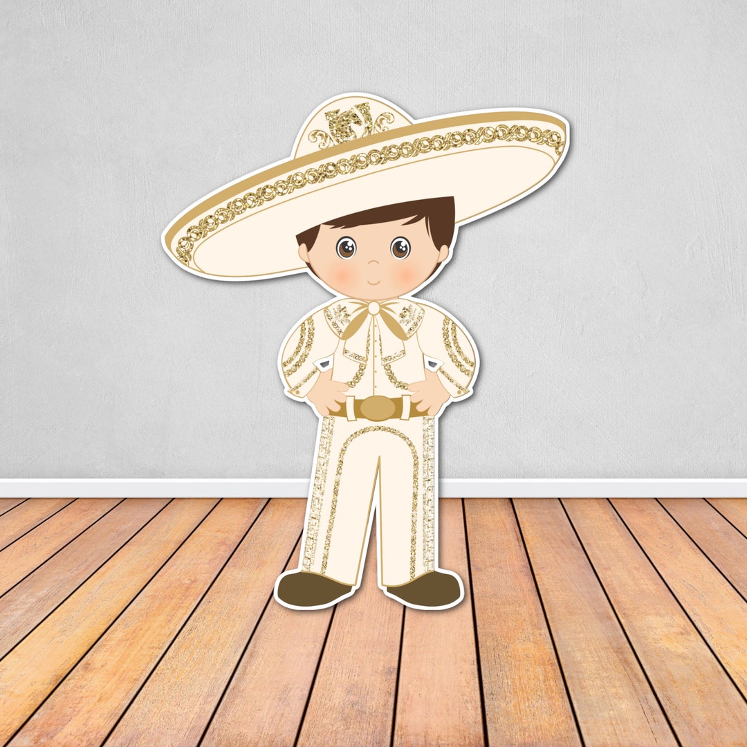 Charro, Foam Board Cut Out for Back Drops, Baptism Decoration, Baby ...