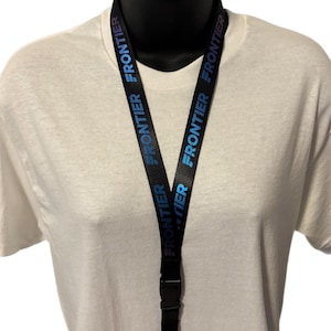 Frontier Airlines Detachable Lanyard, Flight Crew Aviation Accessory