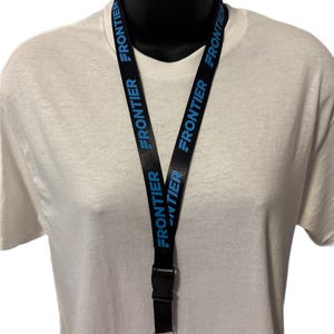 Frontier Airlines Detachable Lanyard, Flight Crew Aviation Accessory