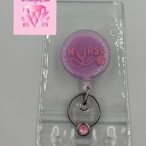 Nurse Badge Reel, Gift for Nurse, Hospital Badge Reel, Gifts for Her