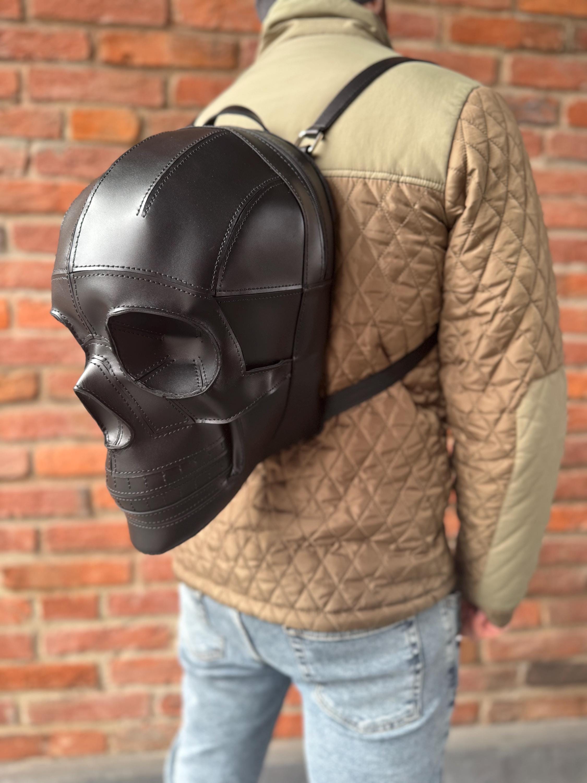 3D Handmade Skull Bagleather Skull Backpackgothic Black Bag for Him/herlarge Biker Rucksackpunk Rock Festival Stylehalloween Horror Bag - Etsy 3D Handmade Skull Bagleather Skull Backpackgothic Black Bag for Him/herlarge Biker Rucksackpunk Rock Festival Stylehalloween Horror Bag - Etsy