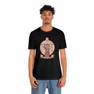 Fullmetal Alchemist Brotherhood Anime T Shirt 100% Algodão