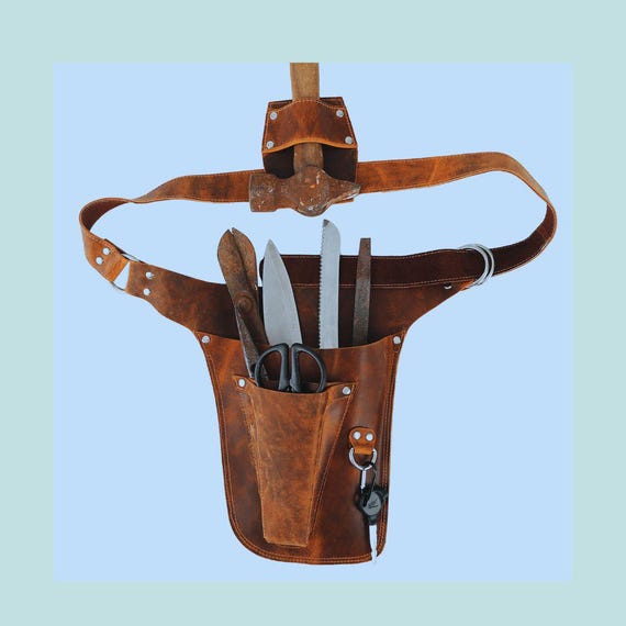 Tool Belt - Carpenter Tool Belt - Electrician Tool Belt, Electrician Tool Pouch, Leather Tool Pouch, Utility Belt, Tool Belts for Men