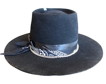 Pierre Fedora Hat || Sophisticated Fedora || Fedora Hat ||  Wide Brim Fedora || Fedora for Women || Alpha Fashionista