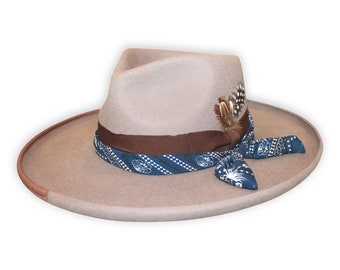 Pasadena Fedora Hat || Sophisticated Fedora || Fedora Hat ||  Wide Brim Fedora || Fedora for Women || Alpha Fashionista