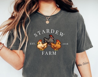 Stardew Valley Shirt Stardew Valley Sweatshirt Stardew Valley Merch Junimo Stardew Valley Gift Junimos Stardew Valley Tee Cozy Gamer Krobus