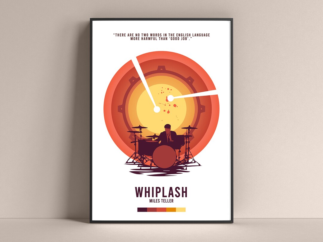 Whiplash Minimalist Poster Artwork Staring Miles Teller J K Simmons whiplash-minimalist-poster-artwork-staring-miles-teller-j-k-simmons