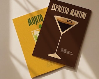 Two Card Mockup | 5x7 Invitation, Poster Template (Digital Download)
