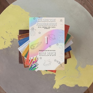 Adventures in Space 1 - Coloring book for little astronauts with 26 simple motifs