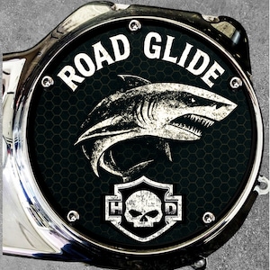 Harley Davidson Derby Cover Unique Custom Design Skull Badass