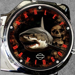 Harley Davidson Derby Cover Unique Custom Design Skull Badass