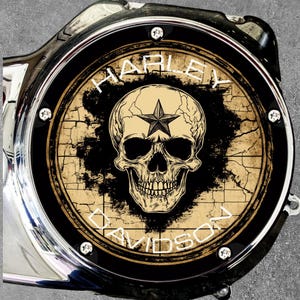 Harley Davidson Derby Cover Unique Custom Design Skull Badass