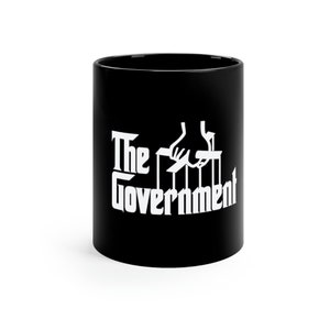 Gov&#39;t Hands - Black Mug