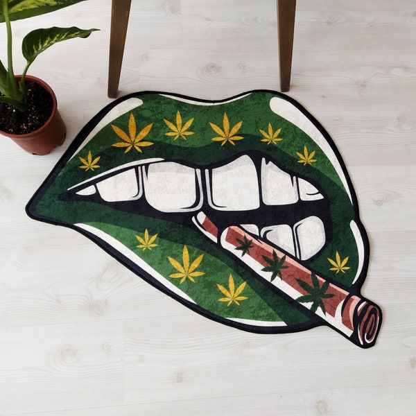 Weed Theme Carpet Etsy