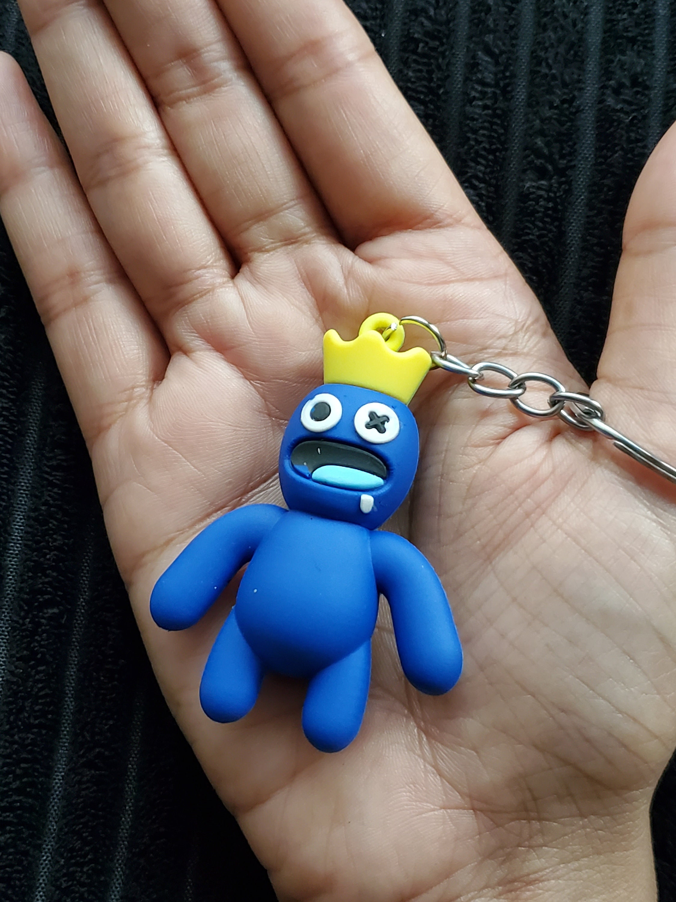 Green Rainbow Friends Keychain