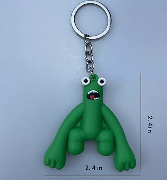 Green Rainbow Friends Keychain