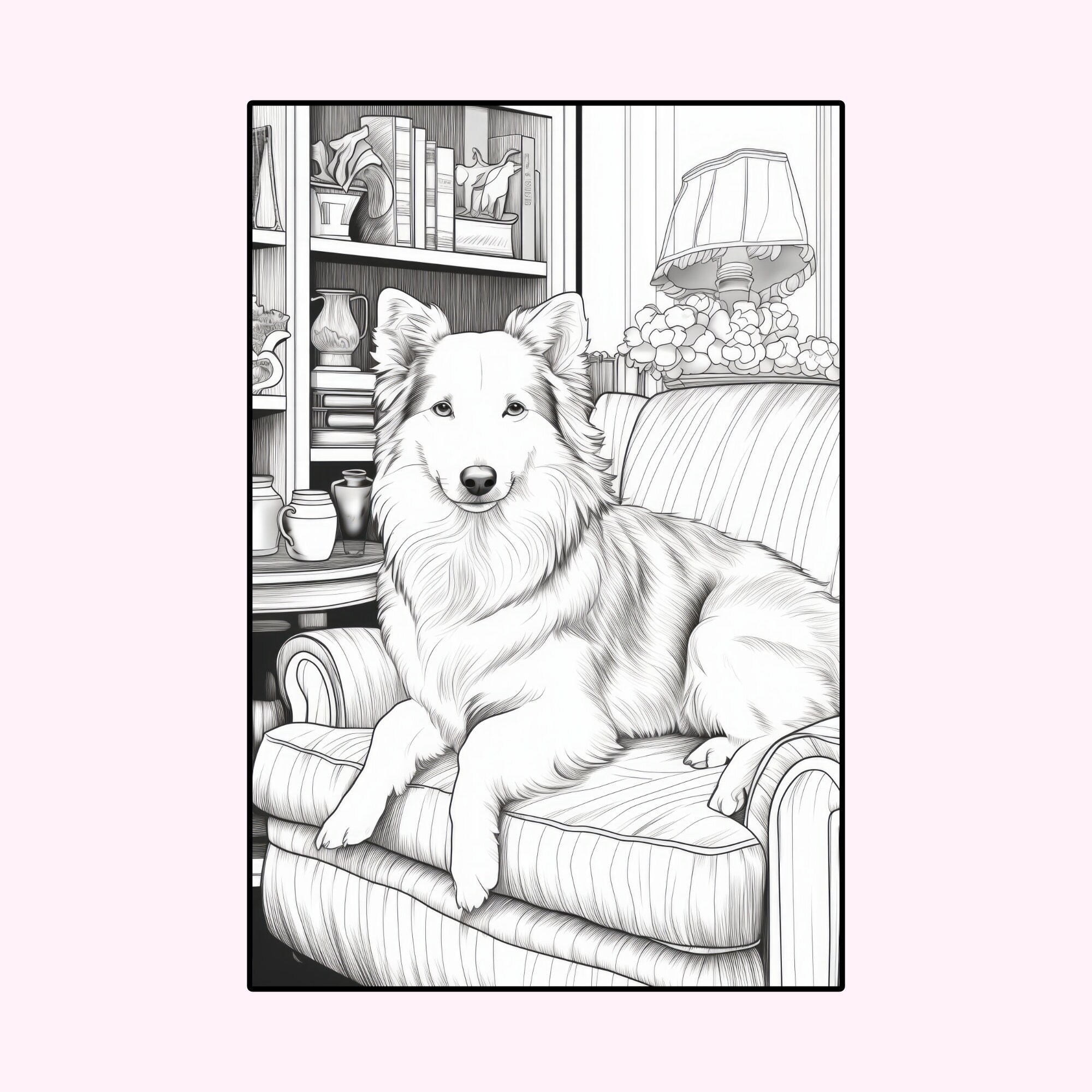 20 Shetland Sheepdog Coloring Pages, Printable PDF Dog Coloring Pages