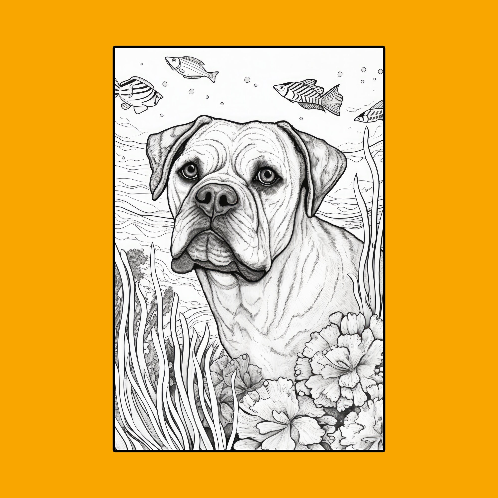 34 Cane Corso Coloring Pages, Printable PDF Dog Coloring Pages