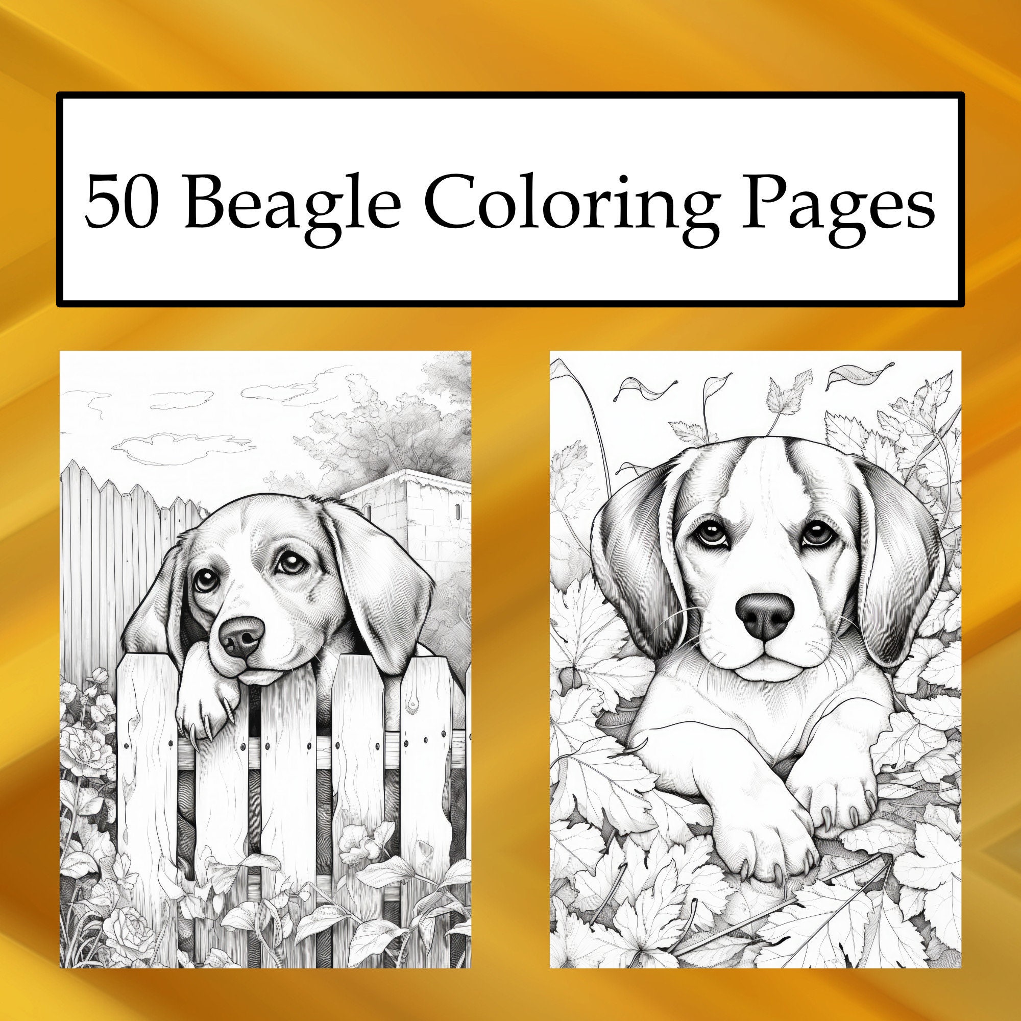 Coloring Pages Of Beagles