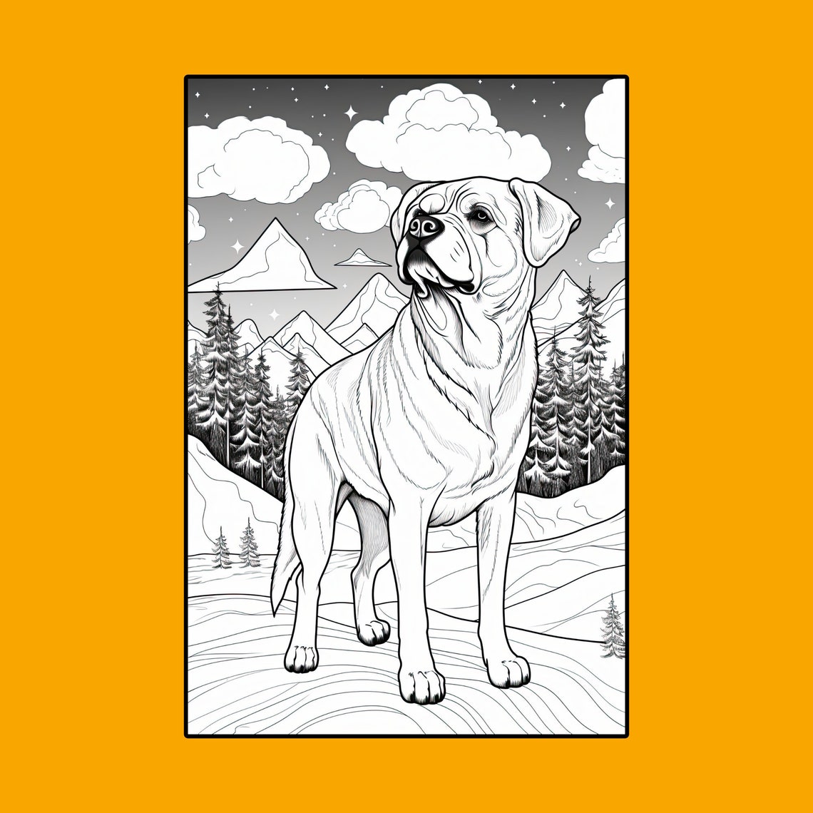 34 Cane Corso Coloring Pages, Printable PDF Dog Coloring Pages