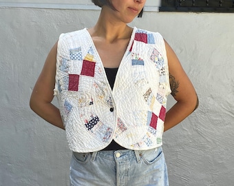 トップス iver&isla patchwork quilt pullover vest 6148LYy0AtL._SY350_QL65_.jpg