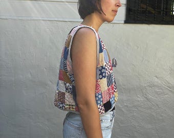 コリアグランドセール 2025 Patchwork Quilt Vest | Small - Etsy ベスト/ジレ
