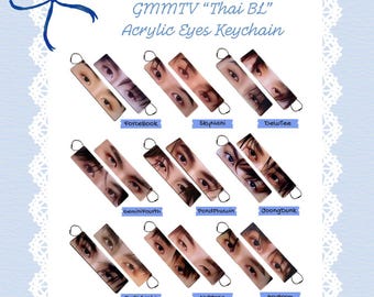 GMMTV Thai BL Keychain, Keyrings - PondPhuwin, JossGawin, JoongDunk, PerthSanta, WilliamEst