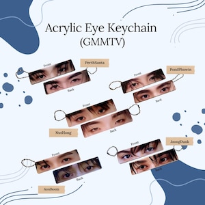 Thai BL Keychain / Keyrings - GMMTV, DMD, PondPhuwin, JossGawin, JoongDunk, PoohPavel, FirstKhaotung