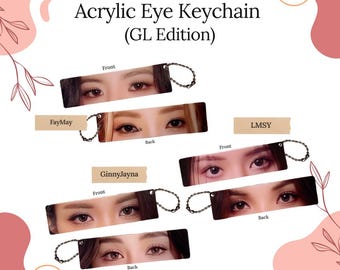 Thai GL Schlüsselanhänger / Keyrings - FreenBecky, Englot, LingOrm, FayeYoko, LenaMiu, EmiBonnie, NamtanFilm