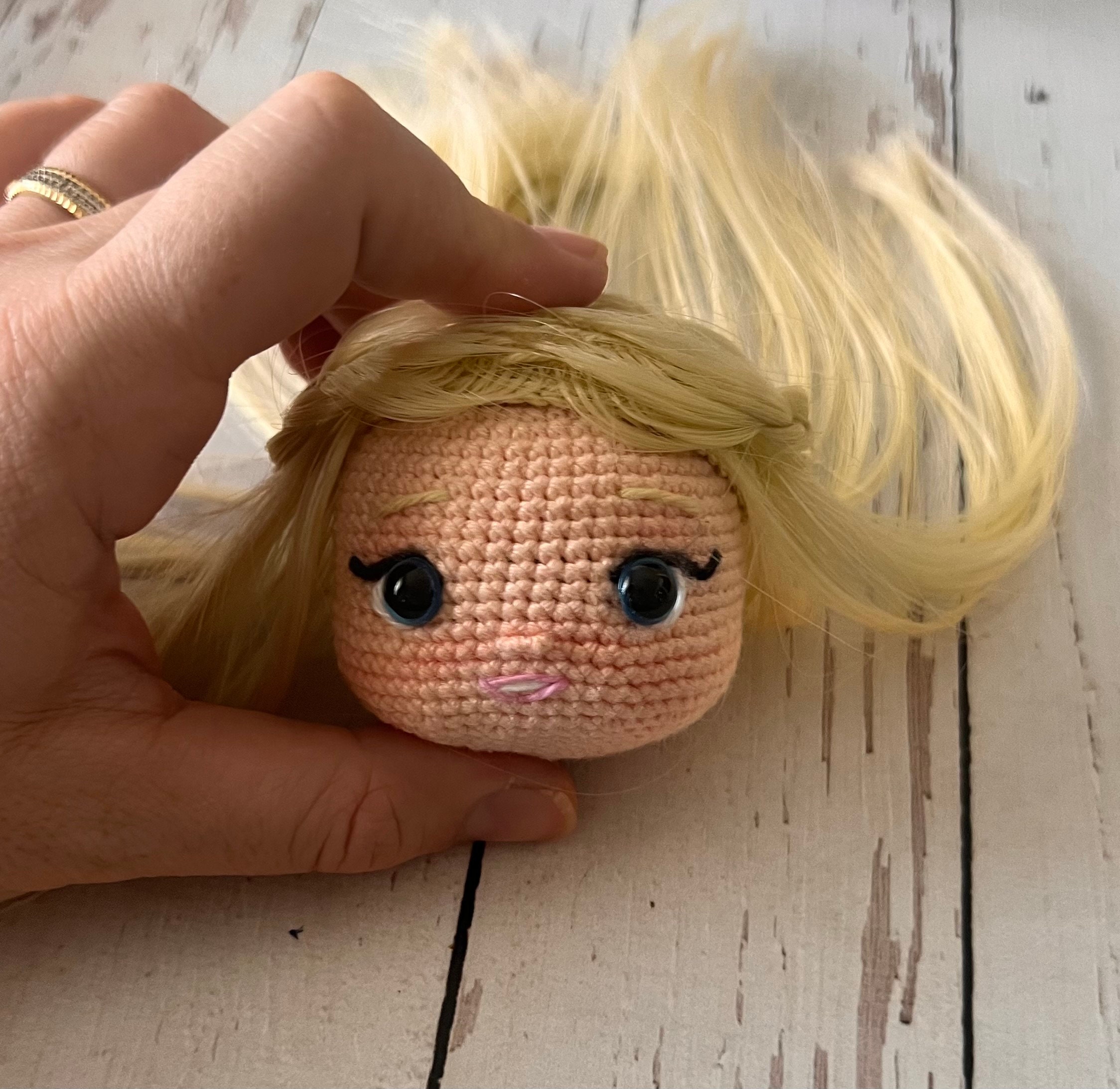 Pink Barbi Doll Pdf Patterns, Amigurumi Pattern Dress+ Body Pattern PDF ...