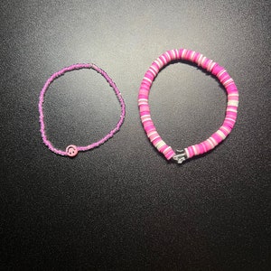 Clay bead bracelet Set