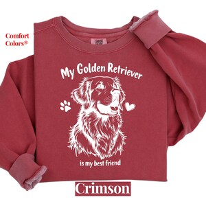 Golden Retriever Sweatshirt: Cozy Dog Lover Gift