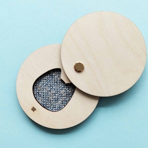 Laser Cut Pivot Box FILE - Cat Photo Number ID - laser machines - Xtool M1