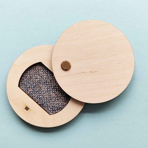 Laser Cut Pivot Box FILE - Dog Photo Number ID - laser machines - Xtool M1