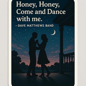 DMB Sticker - Honey Honey
