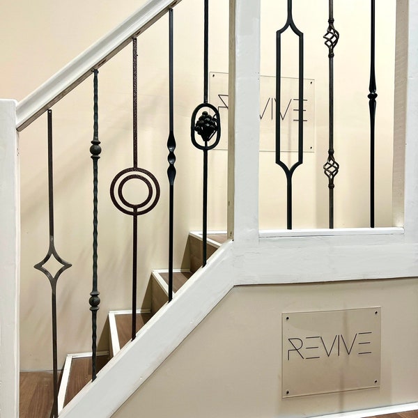 Wrought Iron Solid Stair Spindles