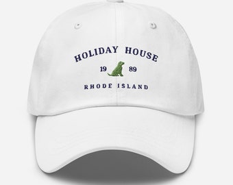 Navy Text Version - I had a marvelous time ruining everything holiday house key lime green dog baseball hat cap for women in Dad hat style