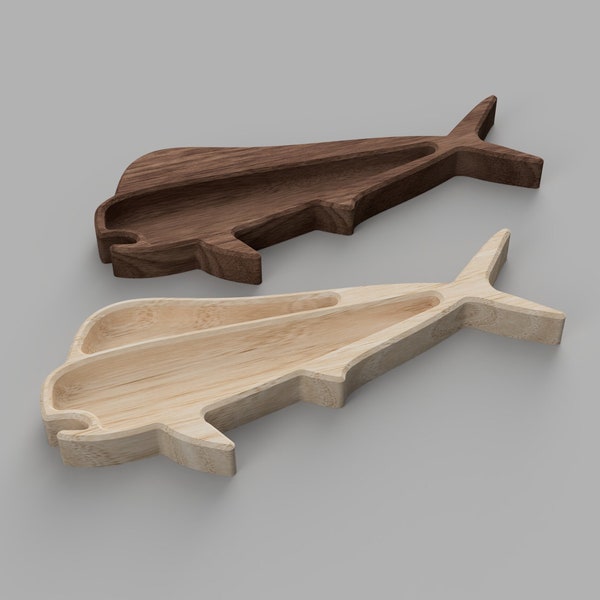 Mahi Catch All Tray - STL & DXF - Nautical Wood CNC Projects - Digital Download