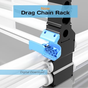 Onefinity Drag Chain Mounts  &quot;Perfect Fit&quot; - STL Only - for Original Pro and Elite - Woodworker and Journeyman