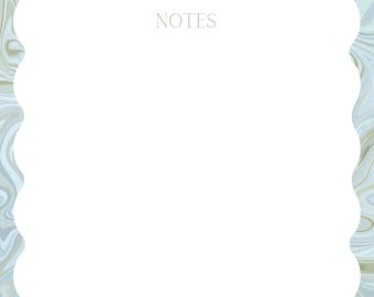 Bloc de notas cuadrado personalizado