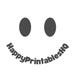 HappyPrintablesHQ store logo