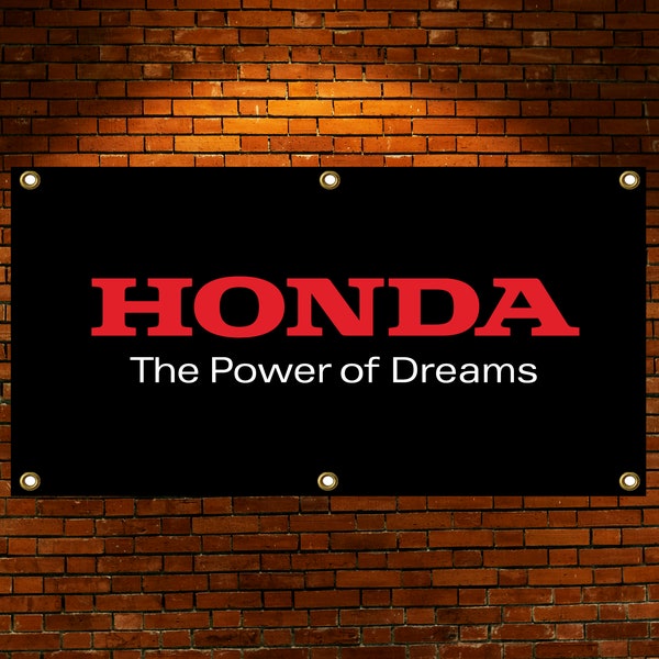 HONDA Banner | HONDA Racing | Motorbike Banner, Moto Banner, Vinyl Banner, Racing Banner, Garage banner