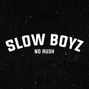 Sticker SLOW BOYZ pour voiture – Autocollant JDM en vinyle pour pare-brise (600 mm)