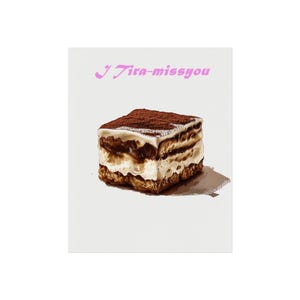 food poster for kitchen- tiramisu
