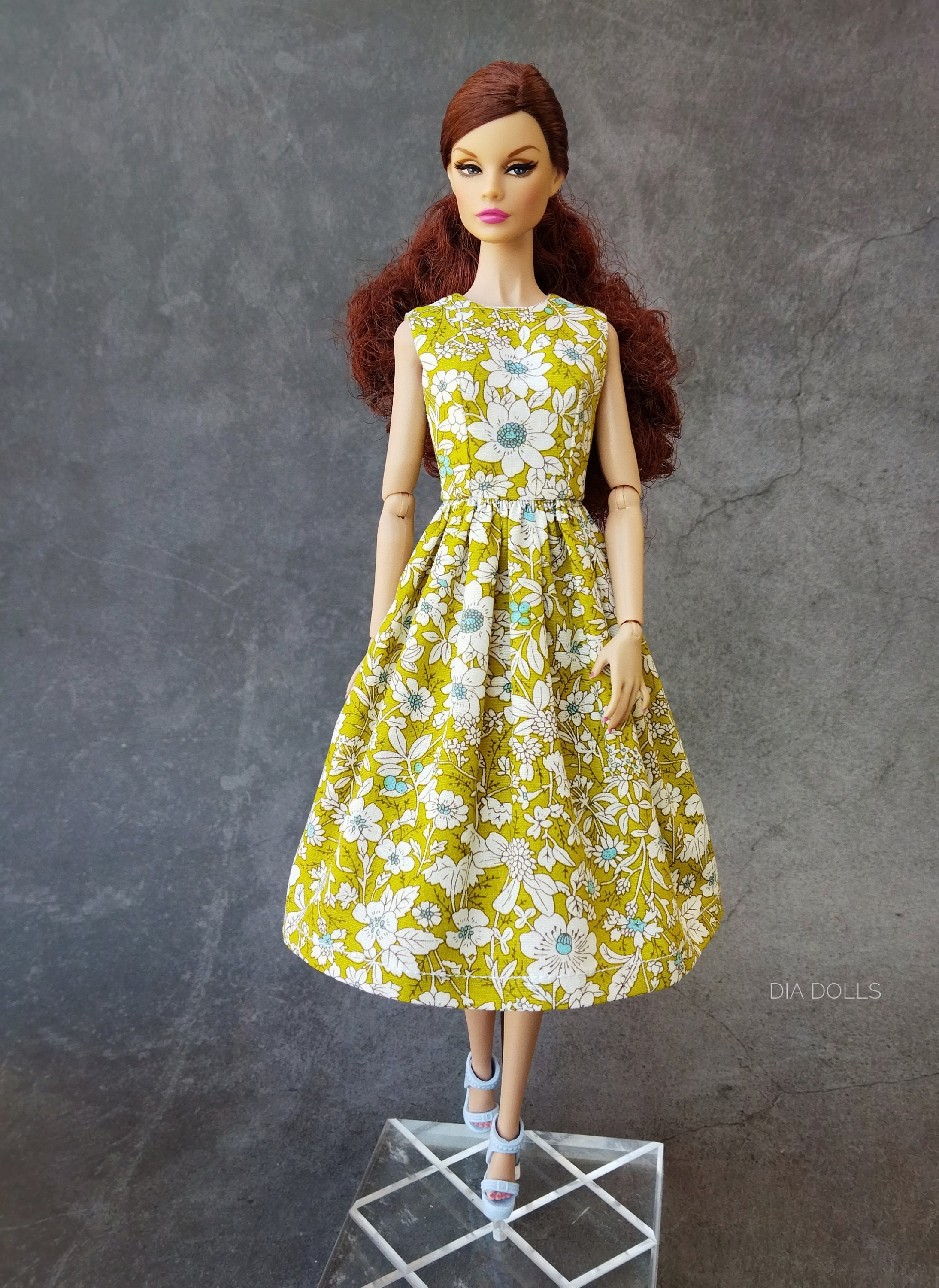 Dress Poppy Parker, Outfit for Fashion Royalty, Clothing for