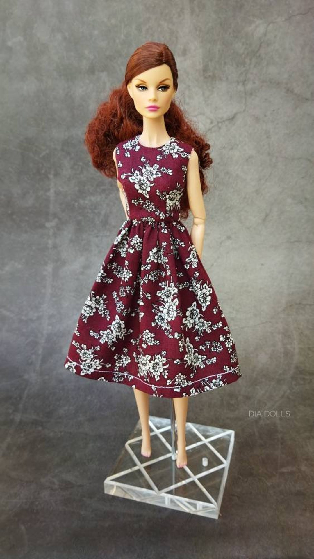 Dress Poppy Parker, Outfit for Fashion Royalty, Clothing for