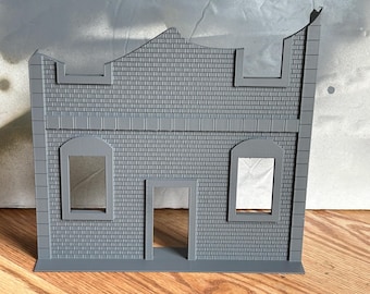 Skalmodell 1/35 europeiska byggnadsruiner