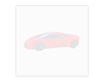 Post-it® Notitieblokken Super Car Sportwagen Snel Ver Vaderdag Cadeau-idee Automan Verjaardagscadeau voor hem Manly Post-its Auto Thema Stationair